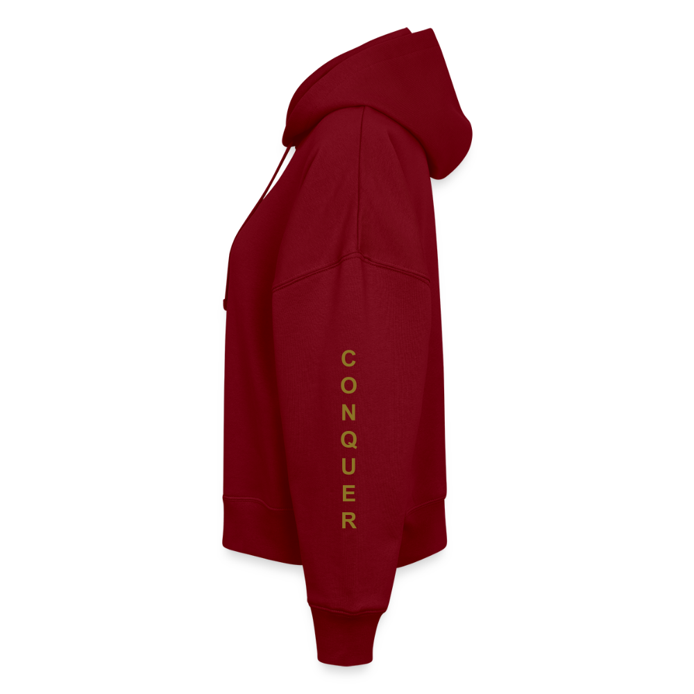 Ninja Team Exclusive -  Women's Organic Hoodie - burgundy