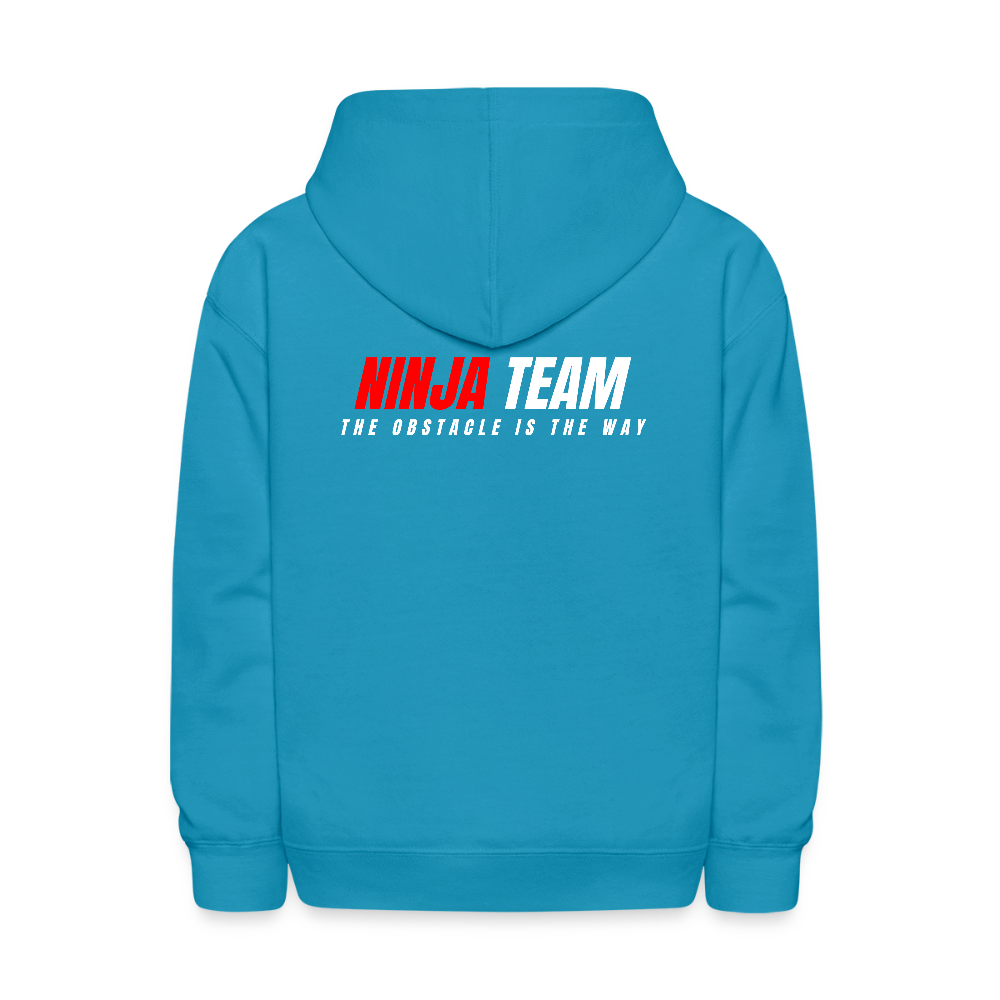 Ninja Team Kids' Hoodie - turquoise