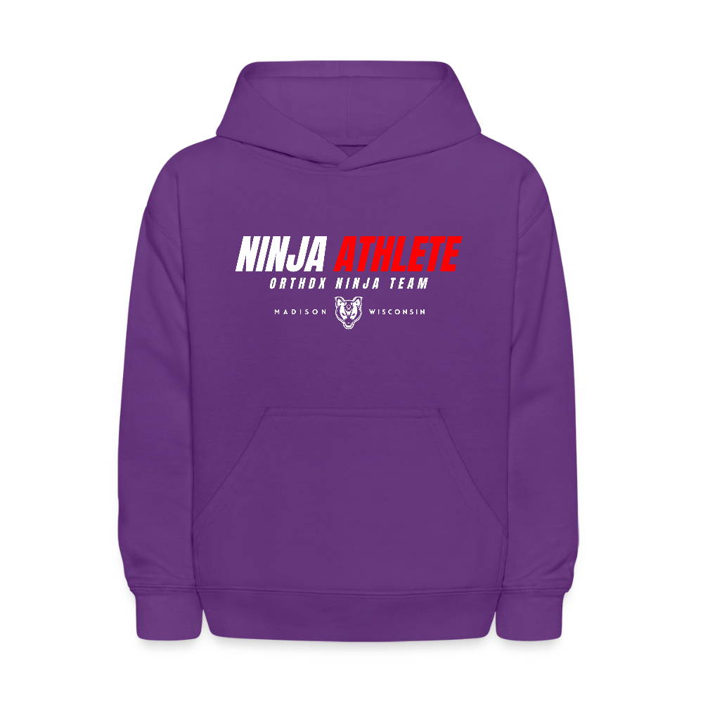 Ninja Team Kids' Hoodie - purple