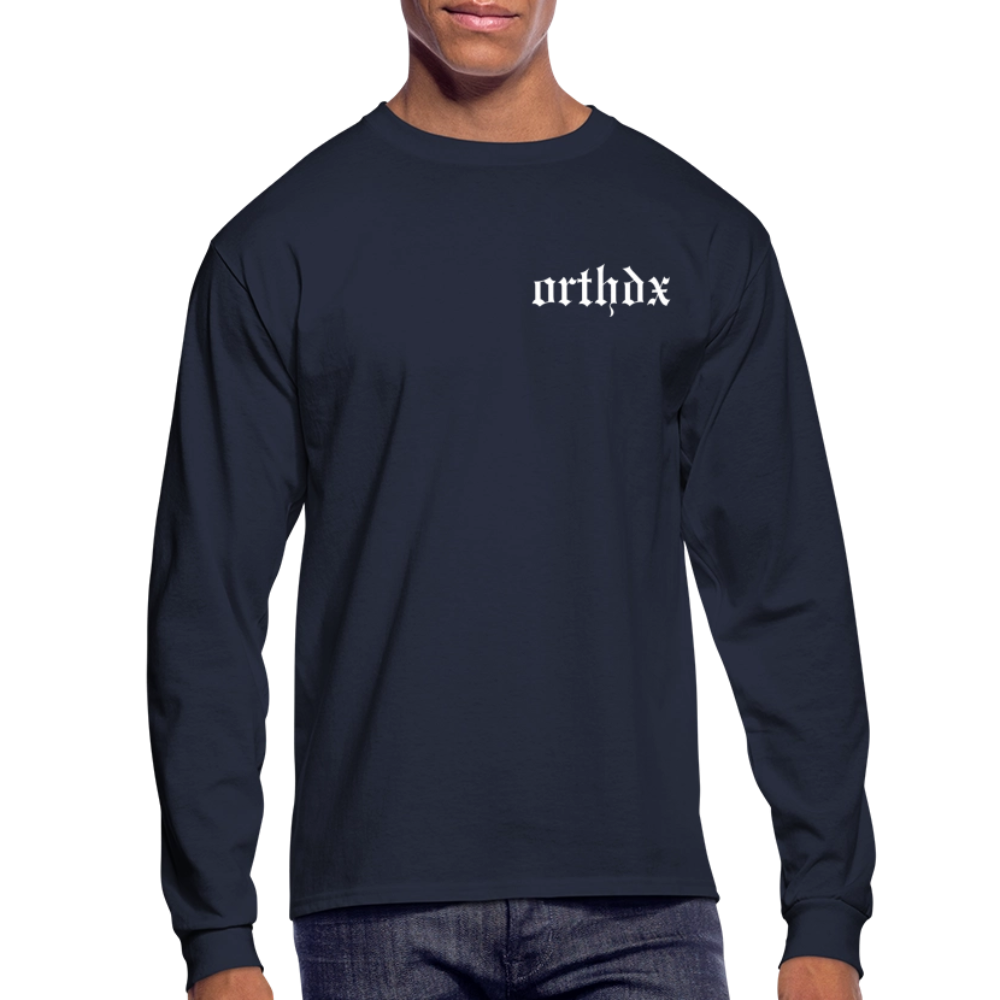 ORTHDX Icon - Men's Long Sleeve T-Shirt - navy