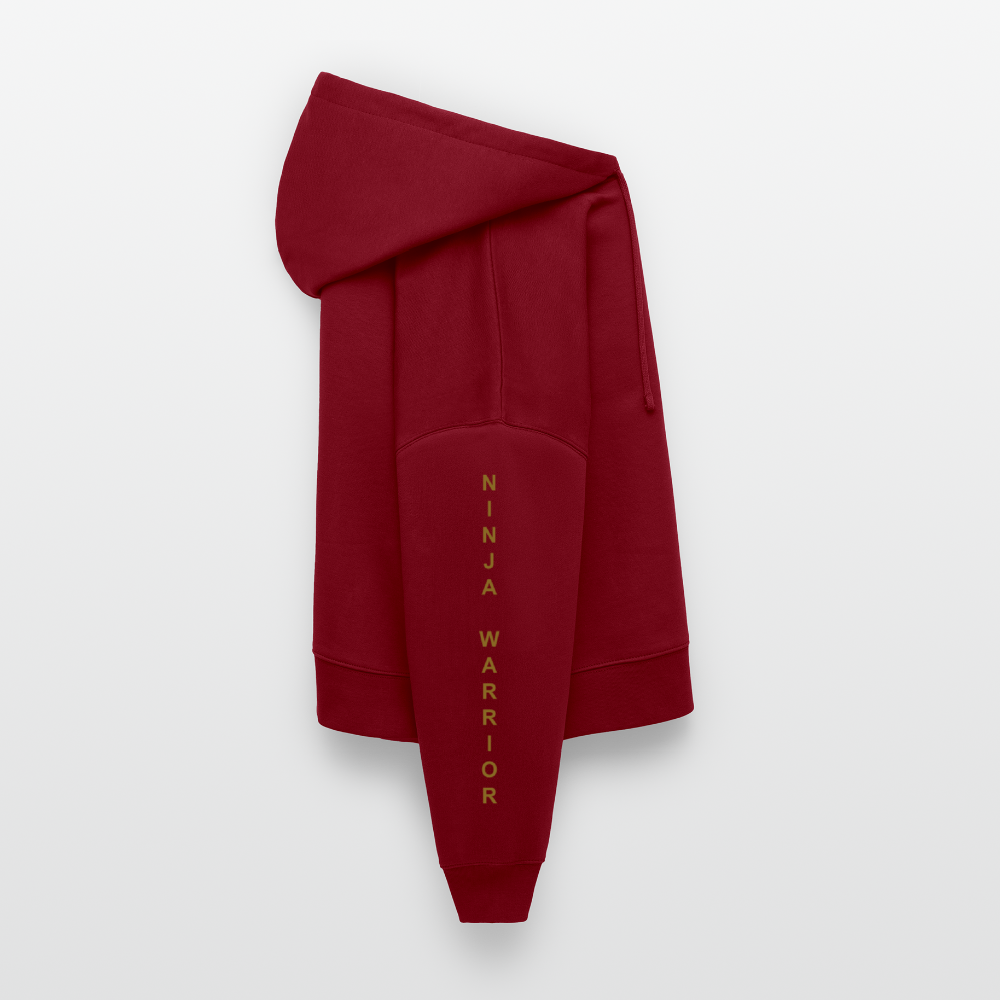Ninja Team Exclusive -  Women's Organic Hoodie - burgundy
