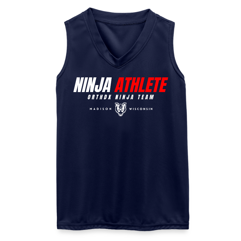 Ninja Team - Girls Sleeveless Jersey - navy