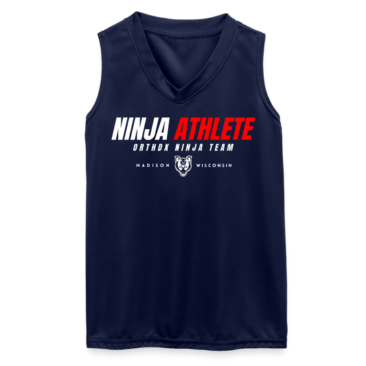 Ninja Team - Girls Sleeveless Jersey - navy