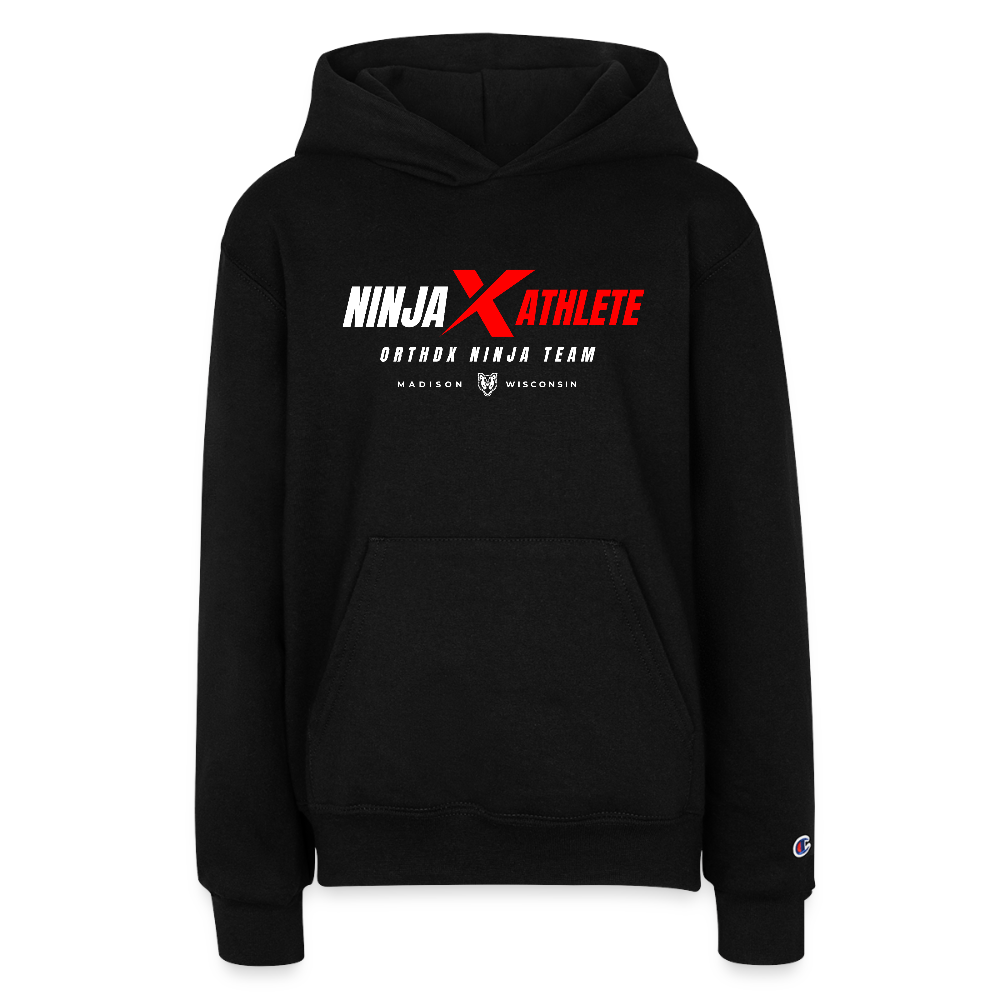 Ninja Team - Champion Youth Hoodie - black
