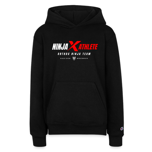Ninja Team - Champion Youth Hoodie - black