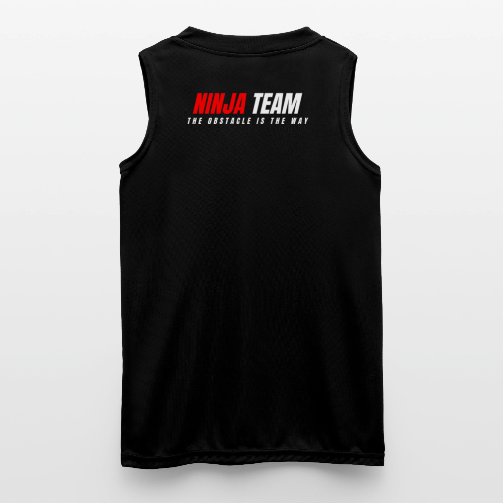 Ninja Team - Girls Sleeveless Jersey - black