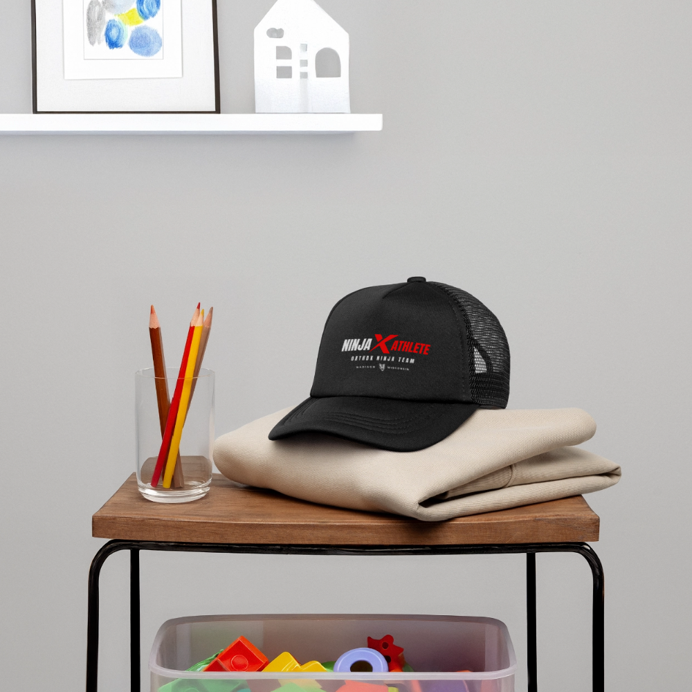Ninja Team - Kid's Trucker Cap - black