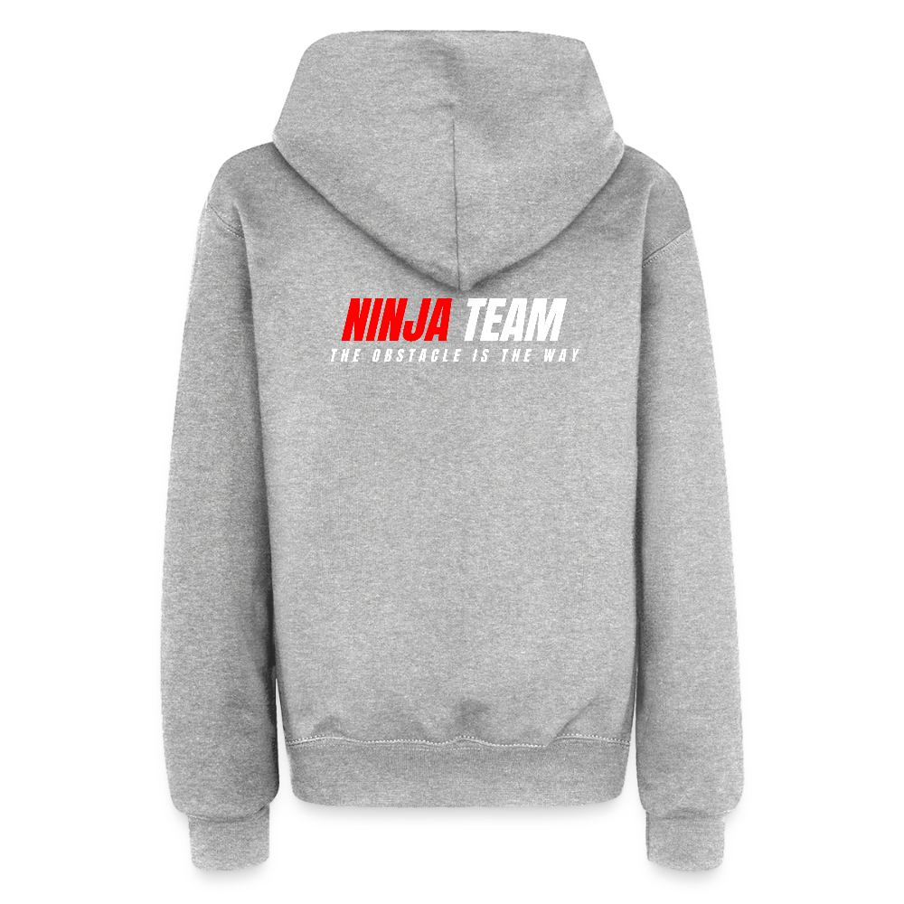 Ninja Team - Champion Youth Hoodie - heather grey