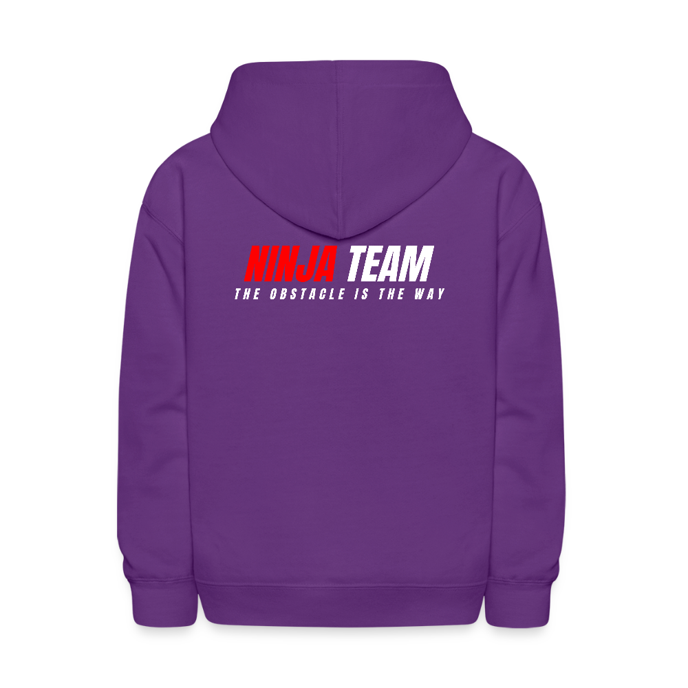 Ninja Team Kids' Hoodie - purple
