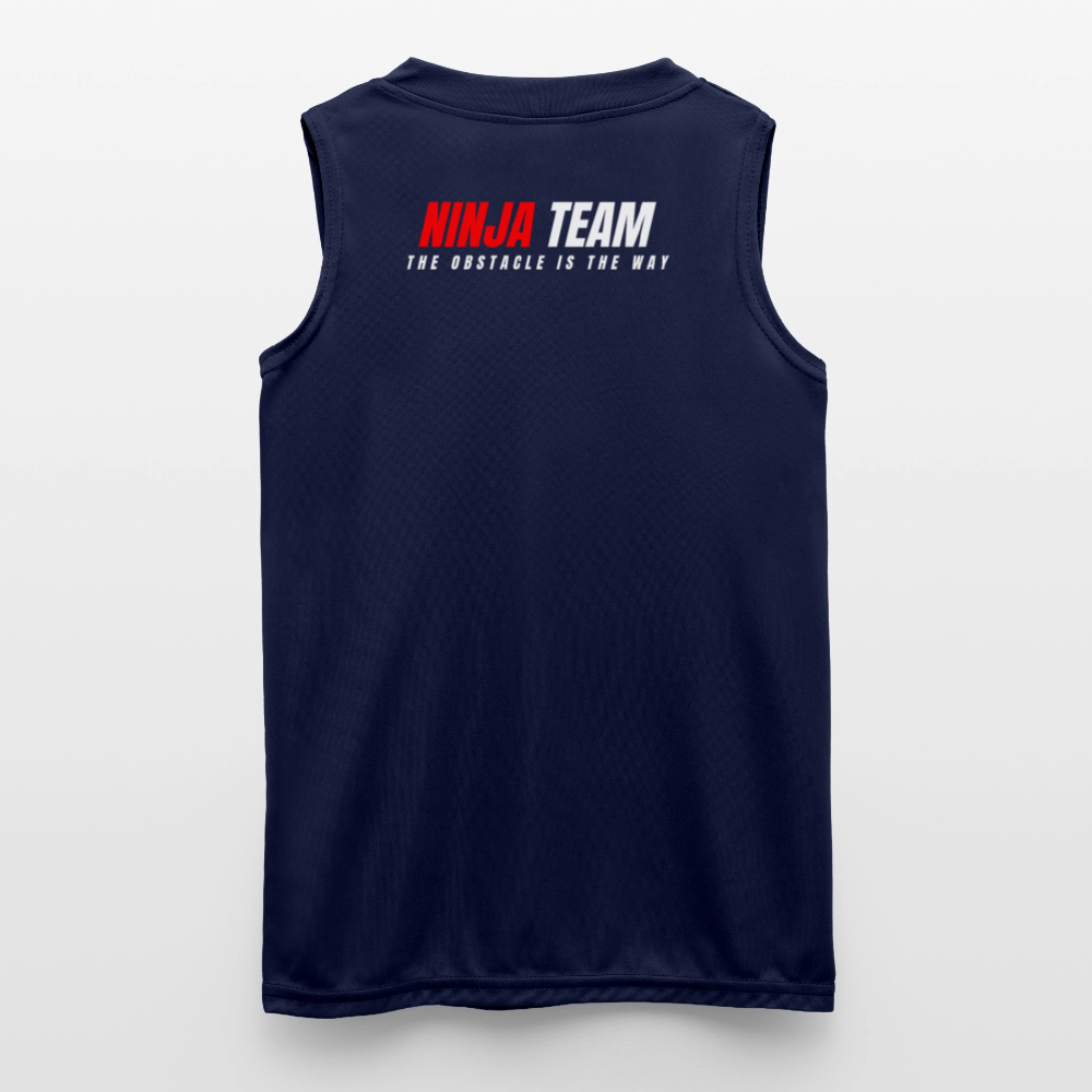 Ninja Team - Girls Sleeveless Jersey - navy