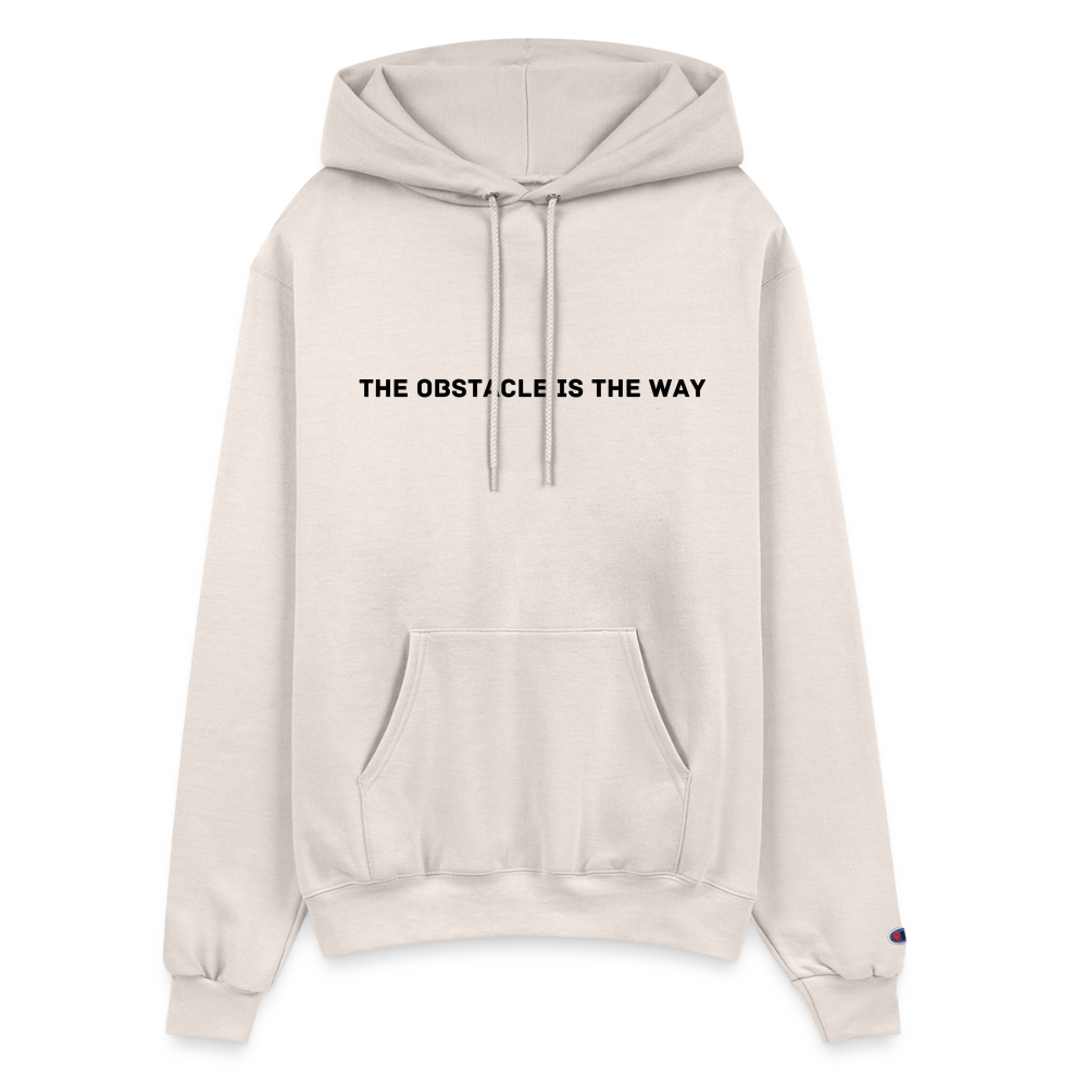 The Obstacle is the Way - Champion Unisex Powerblend Hoodie - Sand