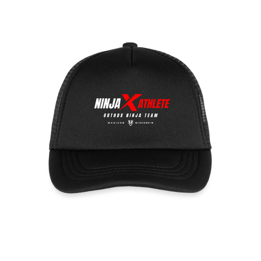 Ninja Team - Kid's Trucker Cap - black