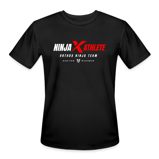 Ninja Team - Men’s Moisture Wicking Performance T-Shirt - black