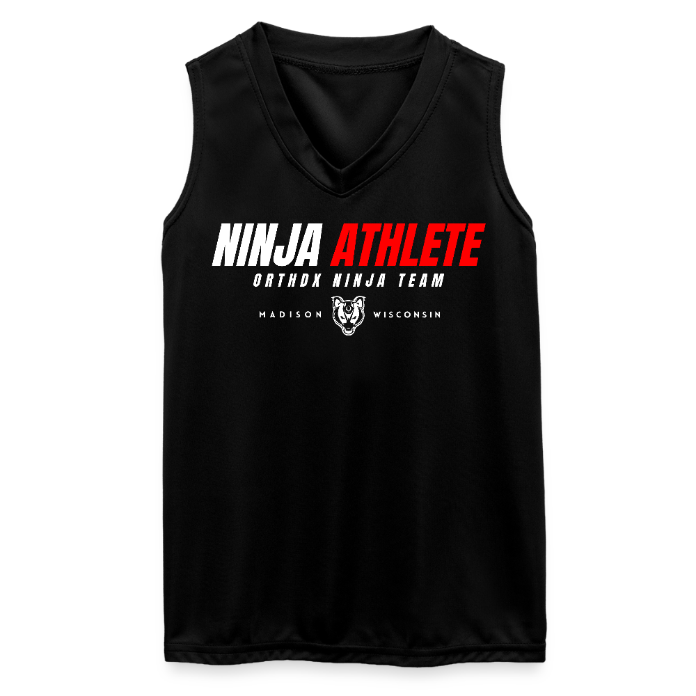 Ninja Team - Girls Sleeveless Jersey - black