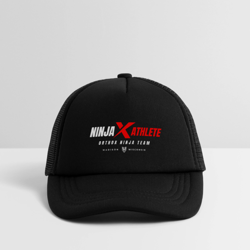 Ninja Team - Kid's Trucker Cap - black