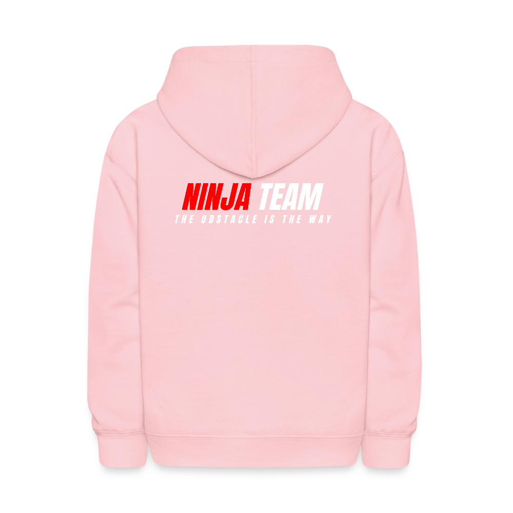 Ninja Team Kids' Hoodie - pink