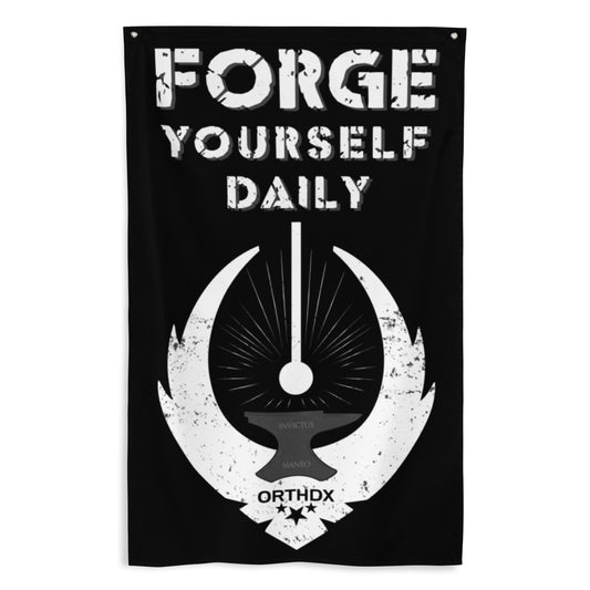 STEEL MACE FLAG