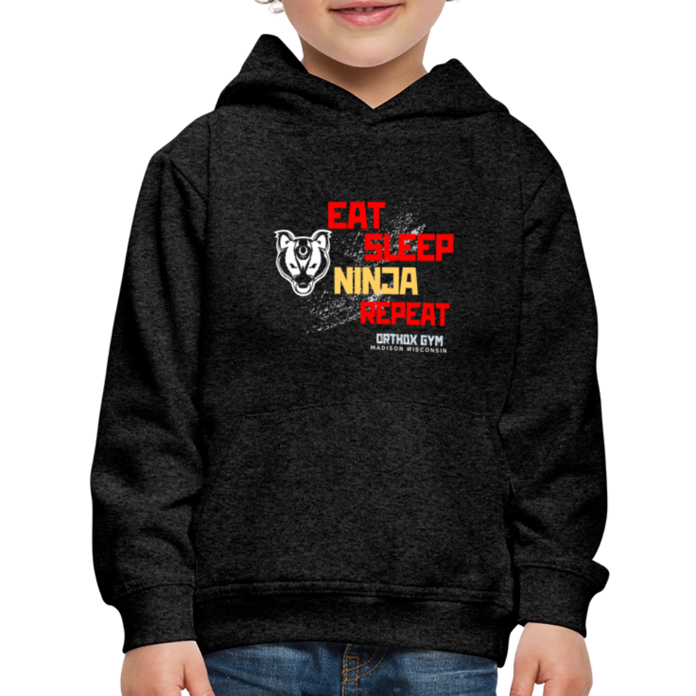 Ninja Life - Kids‘ Hoodie - charcoal grey
