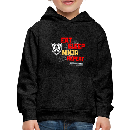 Ninja Life - Kids‘ Hoodie - charcoal grey