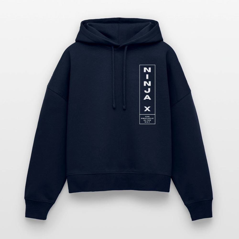 100% Ninja Athlete - Women's Organic Hoodie - french navy