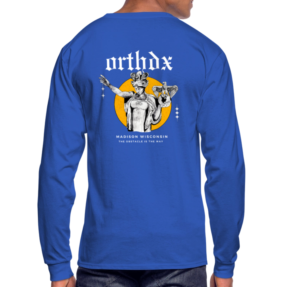 ORTHDX Icon - Men's Long Sleeve T-Shirt - royal blue