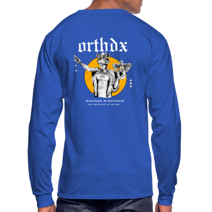 ORTHDX Icon - Men's Long Sleeve T-Shirt - royal blue