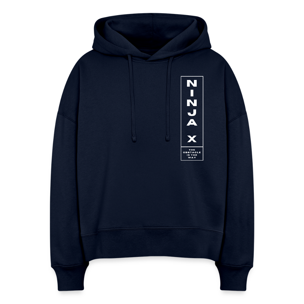 100% Ninja Athlete - Women's Organic Hoodie - french navy