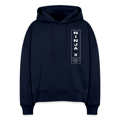 100% Ninja Athlete - Women's Organic Hoodie - french navy