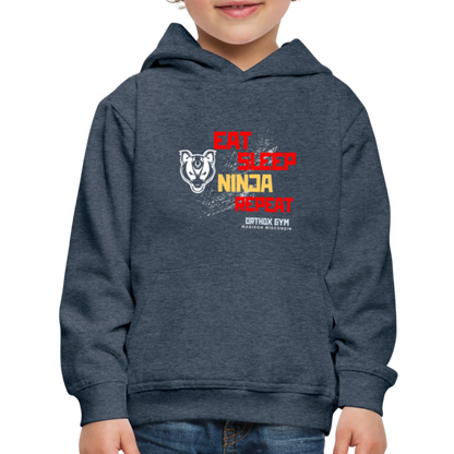 Ninja Life - Kids‘ Hoodie - heather denim