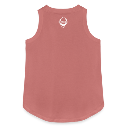 Lady Wisconsin - Women's Relaxed Tank Top - mauve