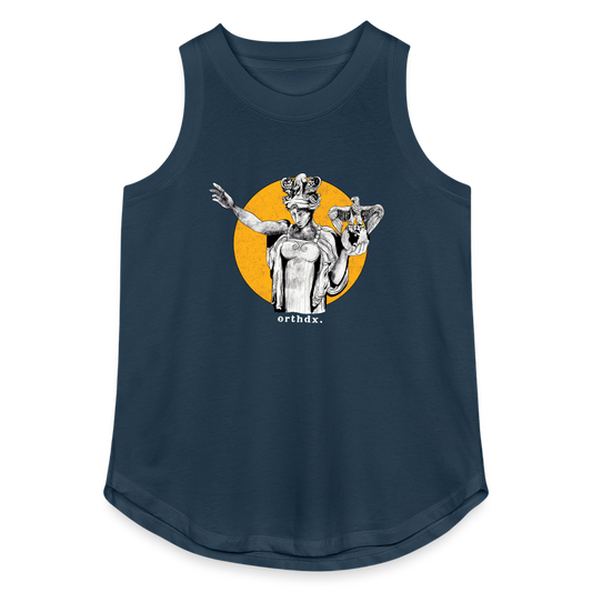 Lady Wisconsin - Women's Relaxed Tank Top - denim