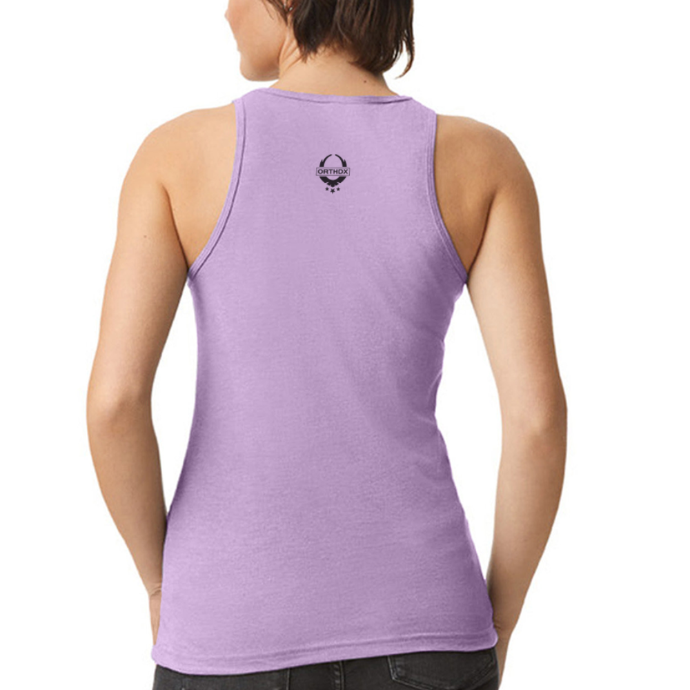 The Obstacle is the Way -  Soft Racerneck Tank - lilac