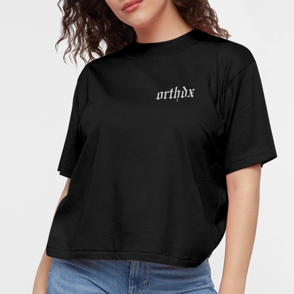 ORTHDX Icon - Women's Boxy Tee - black