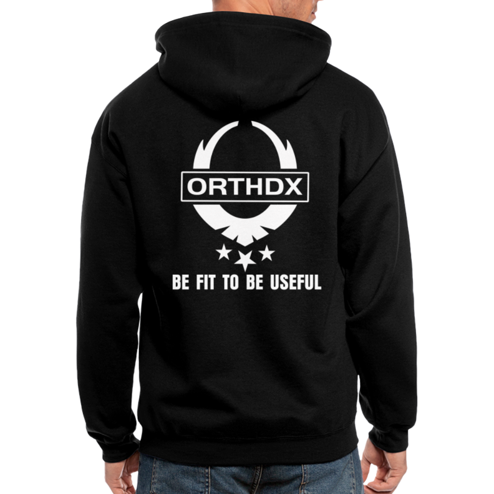 BE FIT TO BE USEFUL ORTHDX Hoodie - black