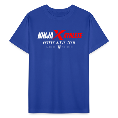 Ninja Team - Kids' Moisture Wicking Performance T-Shirt - royal blue