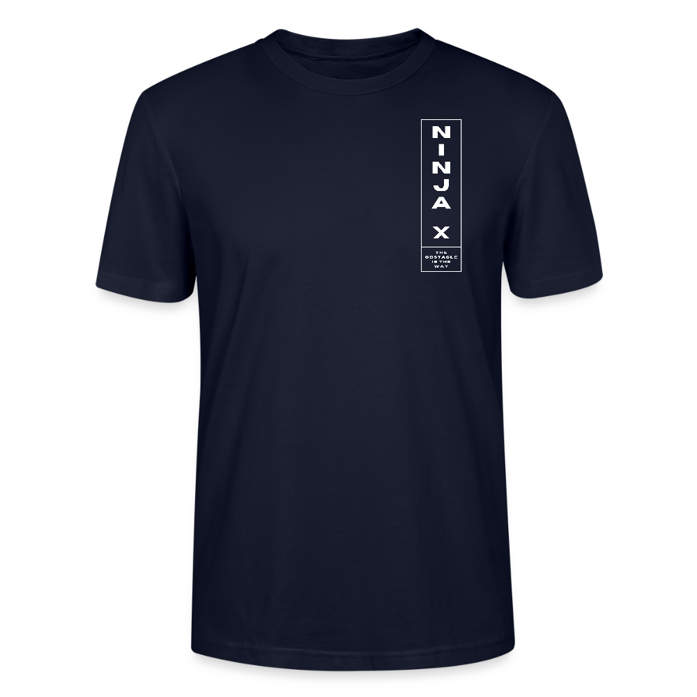 100% Ninja Athlete -  Unisex Organic T-Shirt - french navy