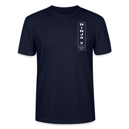 100% Ninja Athlete -  Unisex Organic T-Shirt - french navy
