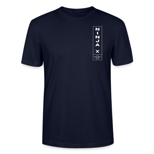 100% Ninja Athlete -  Unisex Organic T-Shirt - french navy