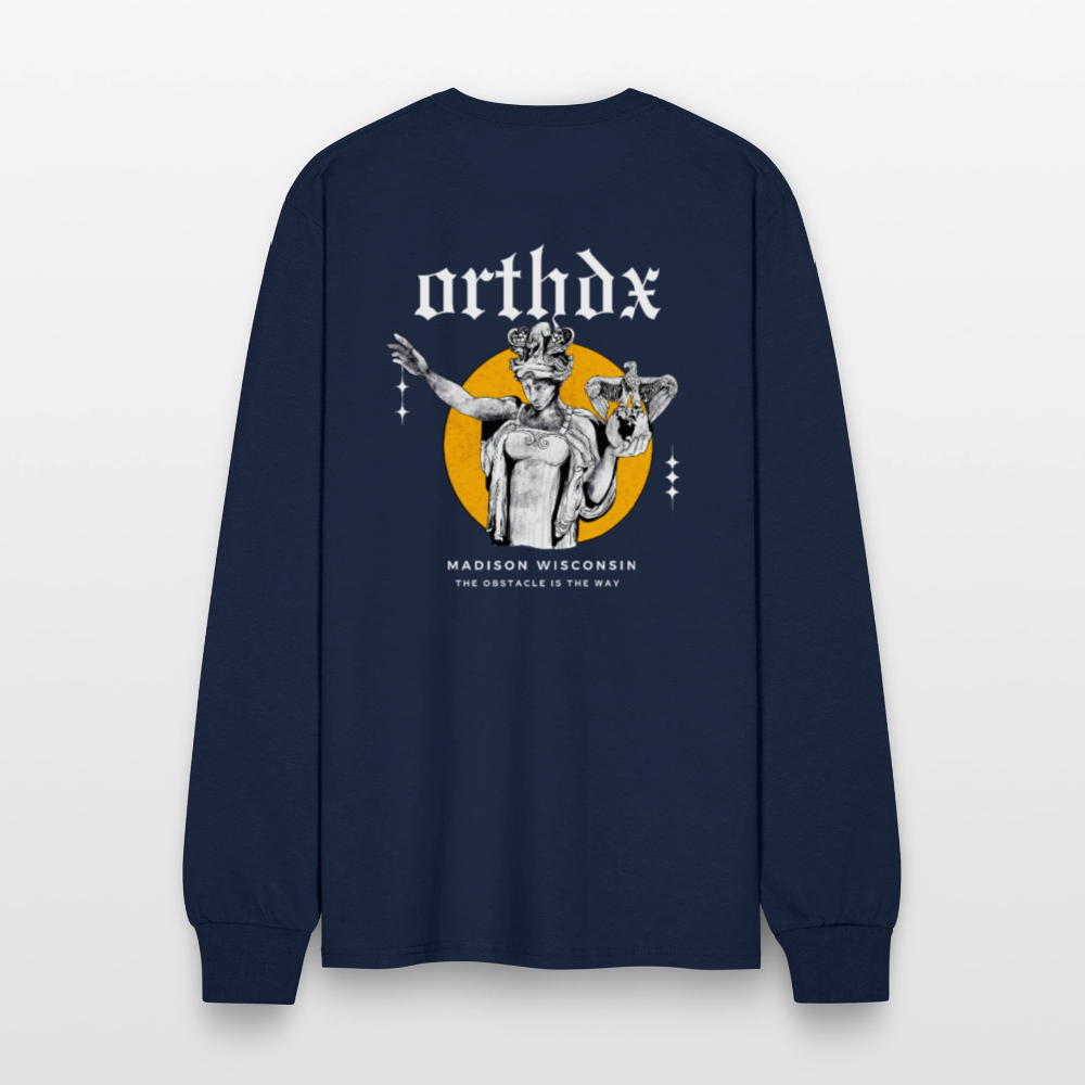 ORTHDX Icon - Men's Long Sleeve T-Shirt - navy