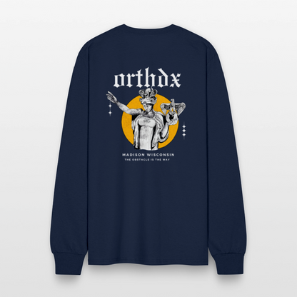 ORTHDX Icon - Men's Long Sleeve T-Shirt - navy