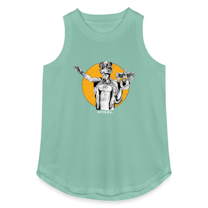 Lady Wisconsin - Women's Relaxed Tank Top - saltwater