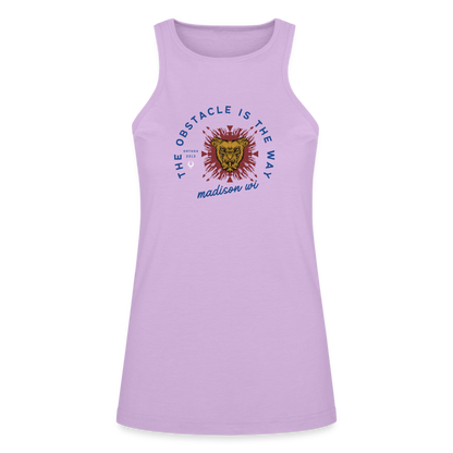 The Obstacle is the Way -  Soft Racerneck Tank - lilac