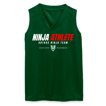 Ninja Team - Girls Sleeveless Jersey - dark green