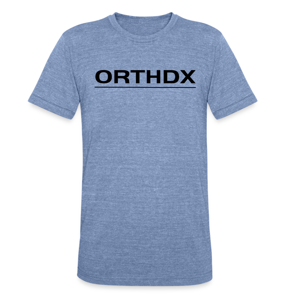 ORTHDX Classic - Soft Tri-Blend Unisex Shirt - heather blue