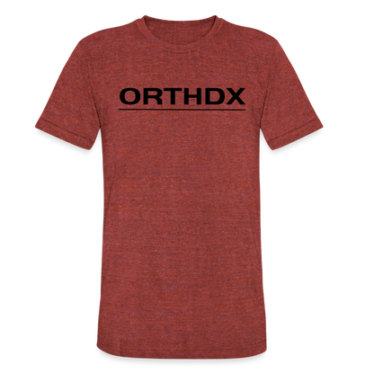 ORTHDX Classic - Soft Tri-Blend Unisex Shirt - heather cranberry