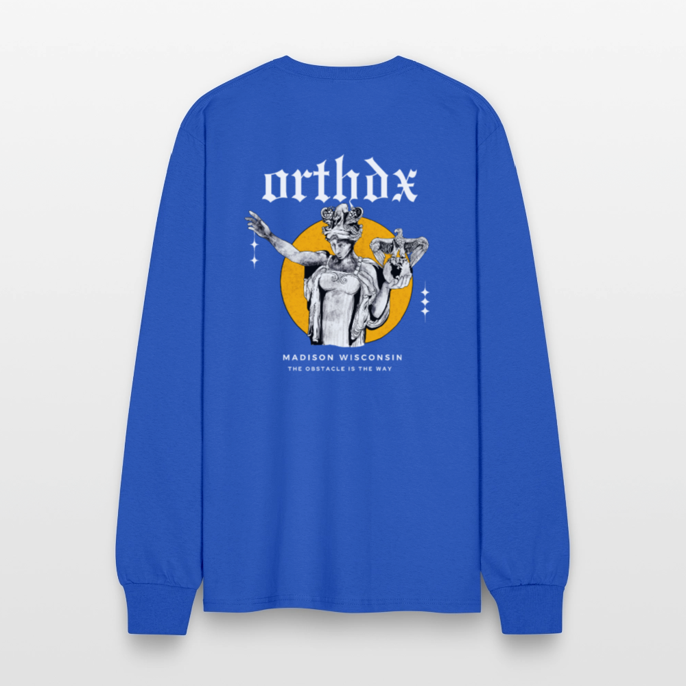 ORTHDX Icon - Men's Long Sleeve T-Shirt - royal blue
