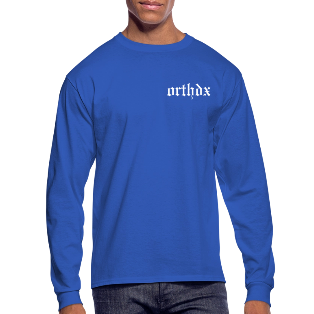 ORTHDX Icon - Men's Long Sleeve T-Shirt - royal blue