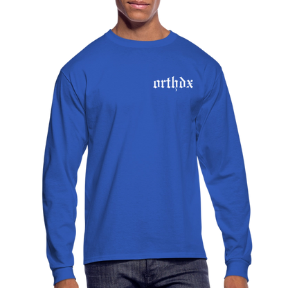 ORTHDX Icon - Men's Long Sleeve T-Shirt - royal blue