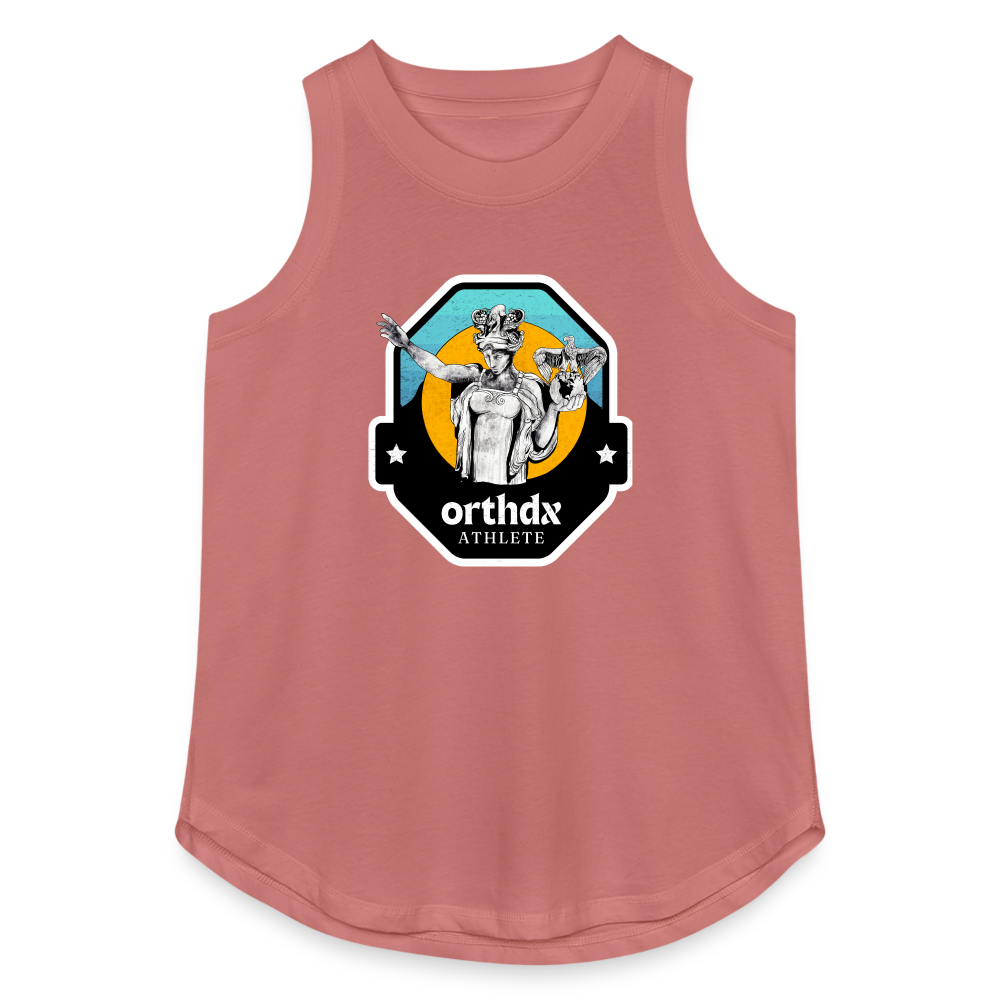 ORTHDX Athlete - Women's Relaxed Tank Top - mauve