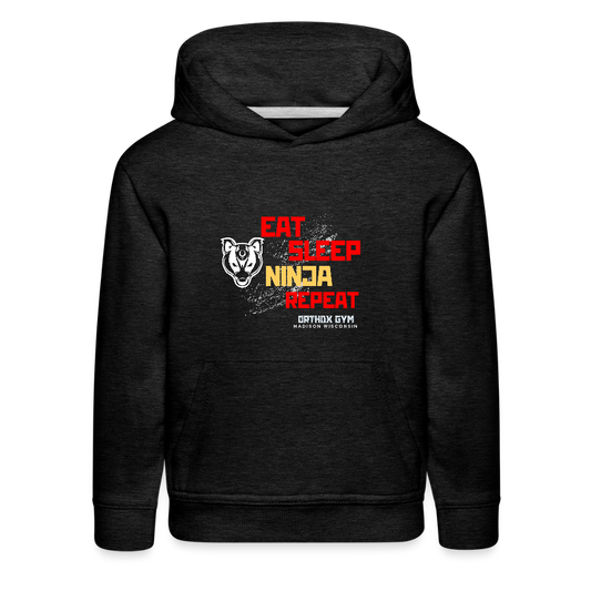 Ninja Life - Kids‘ Hoodie - charcoal grey